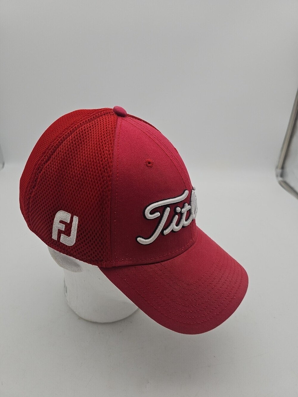 TITLEIST PERFORM PRO V1 FOOTJOY FJ LIGHTWEIGHT FLEX FIT L/XLG HAT CAP PATCH LOGO